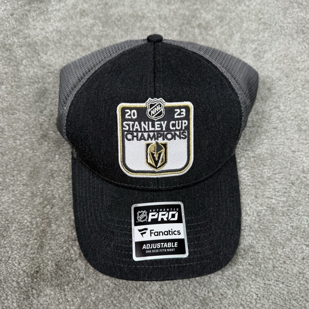 Fanatics Authentic Pro Hat 2023 Stanley‎ Cup Champions Vegas Golden Knights NHL